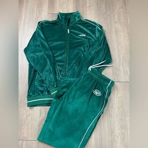 men's  velour  NFL, New York Jets tracksuit xl
